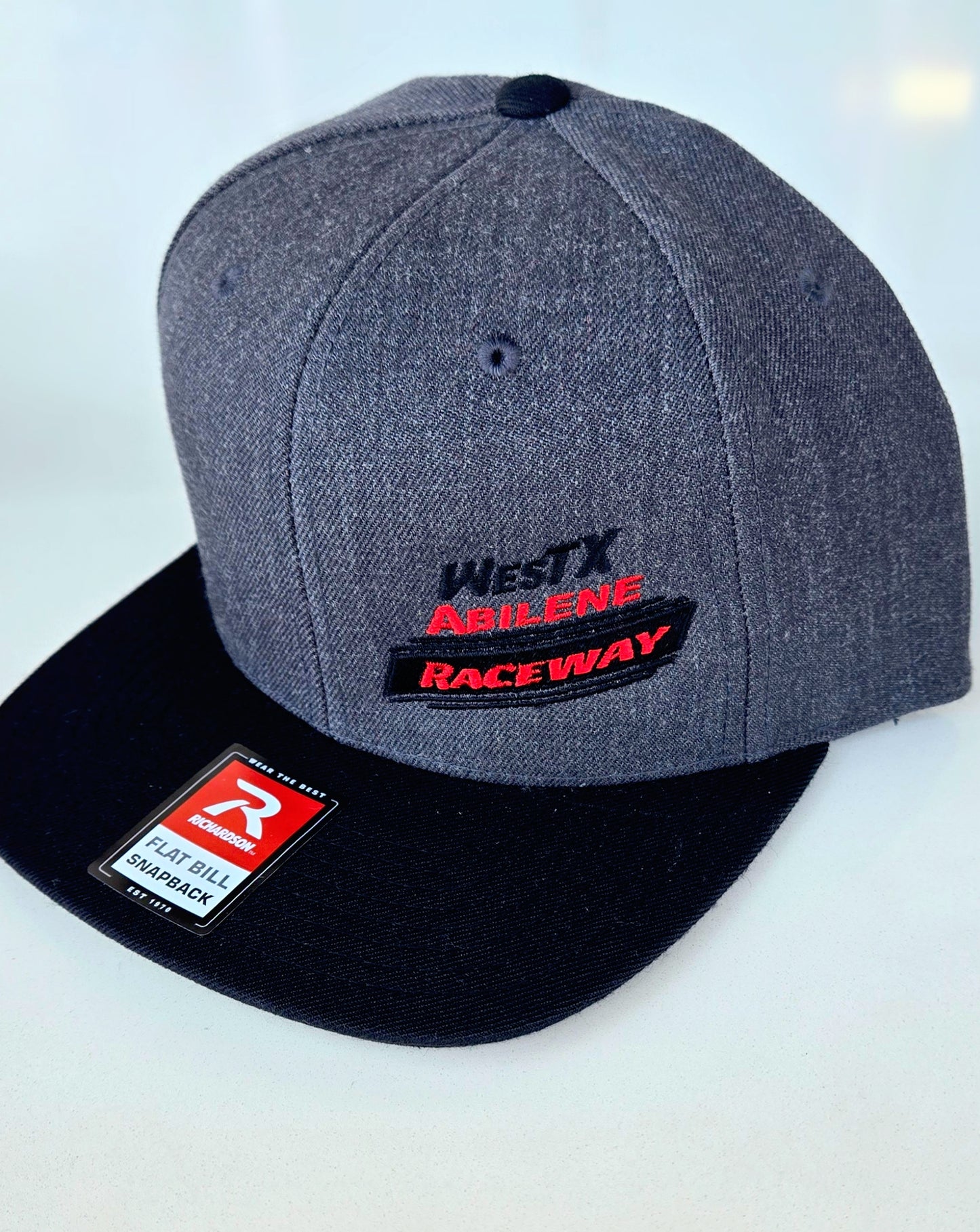 Charcoal/Black WAR Flat Bill Snapback