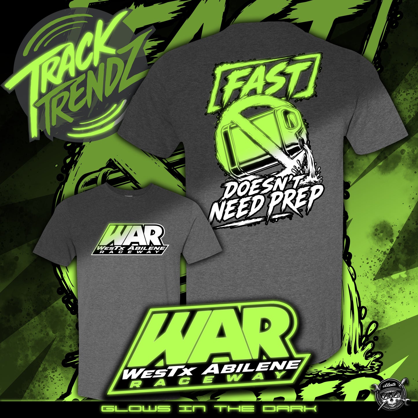 Fast Doesn't Need Prep - Glow in the Dark