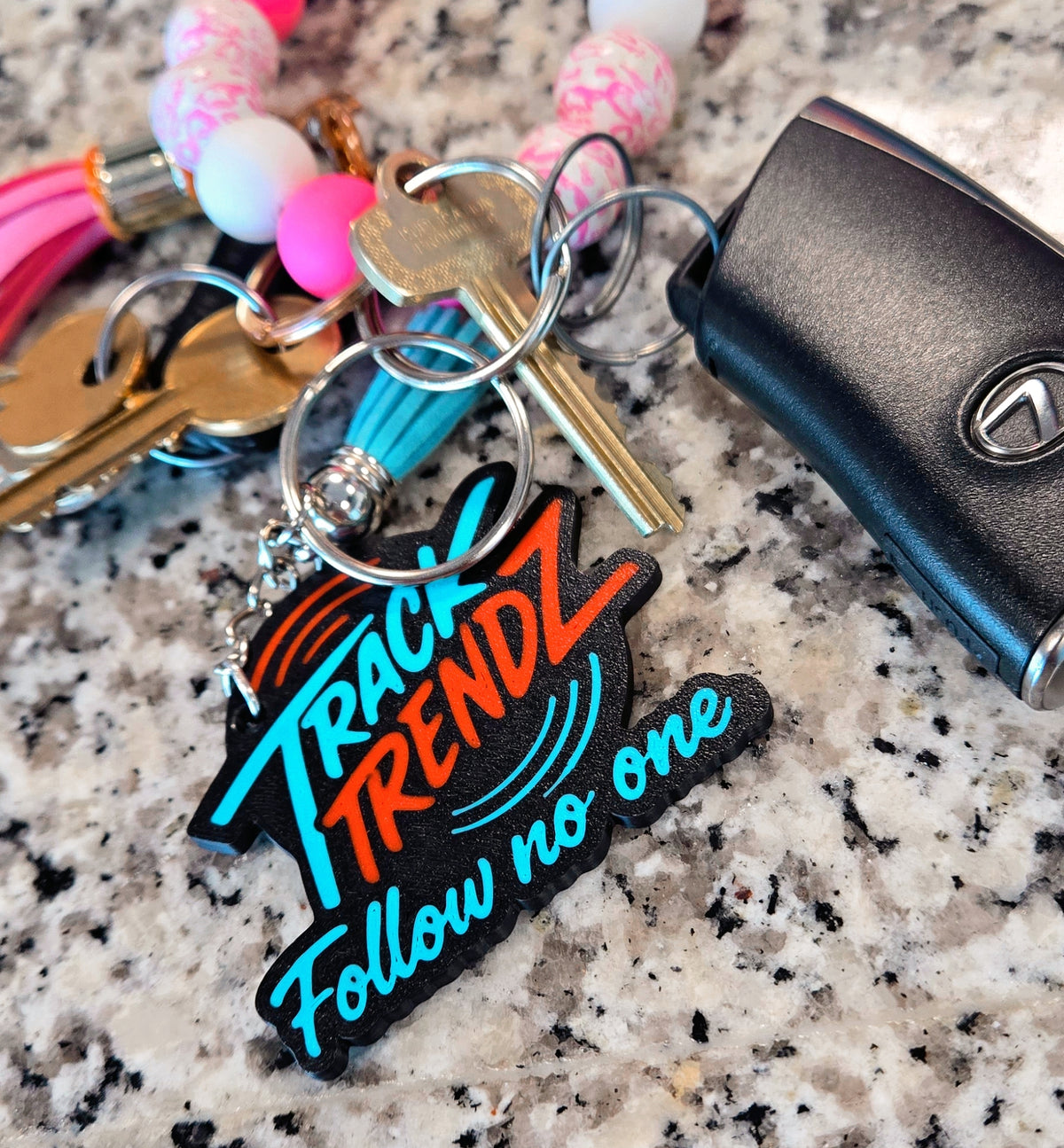 Track Keychains Track Trendz Keychain