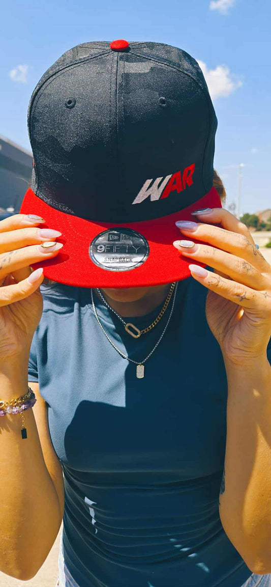 Black Camo WAR Snapback