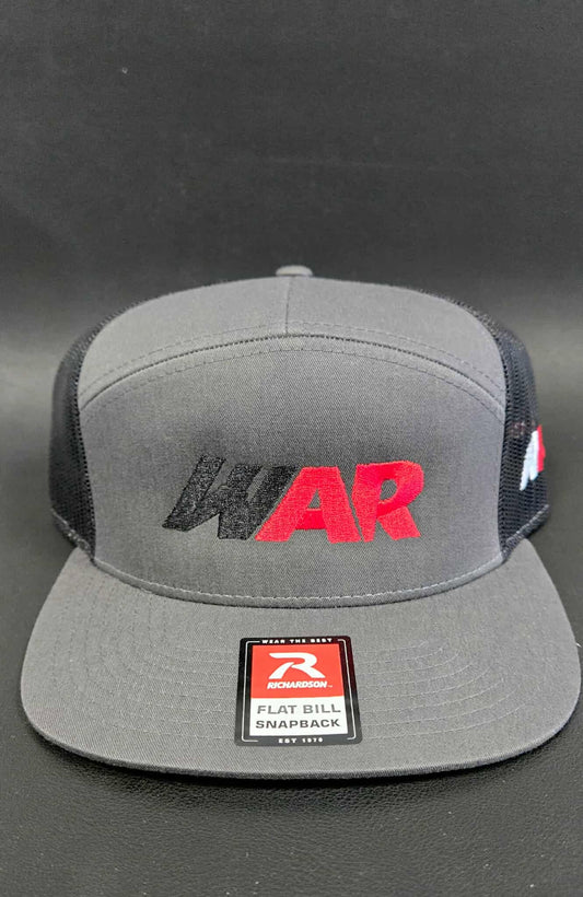 Grey Richardson Black Mesh Snapback