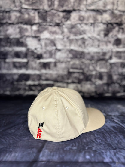 Beige WesTX Flex Fit Cap