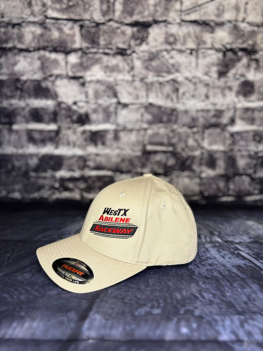 Beige WesTX Flex Fit Cap